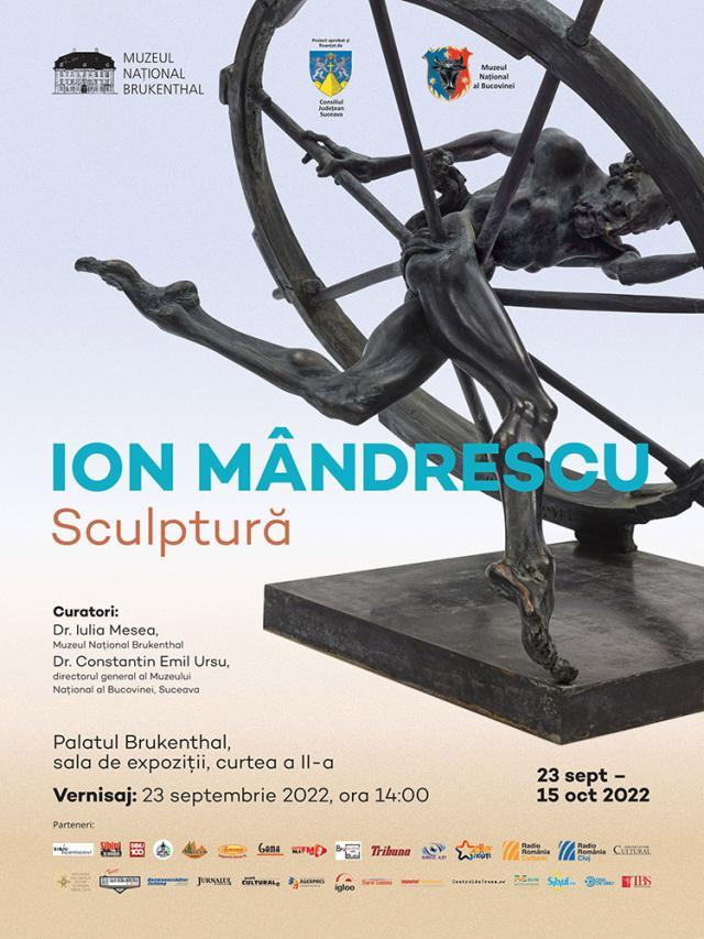 17 lucrări realizate de sculptorul Ion Mândrescu, expuse la Muzeul Național Brukenthal