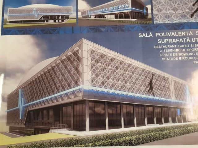 Proiectul CNI pentru Sala Polivalenta Suceava, cu 5000 de locuri