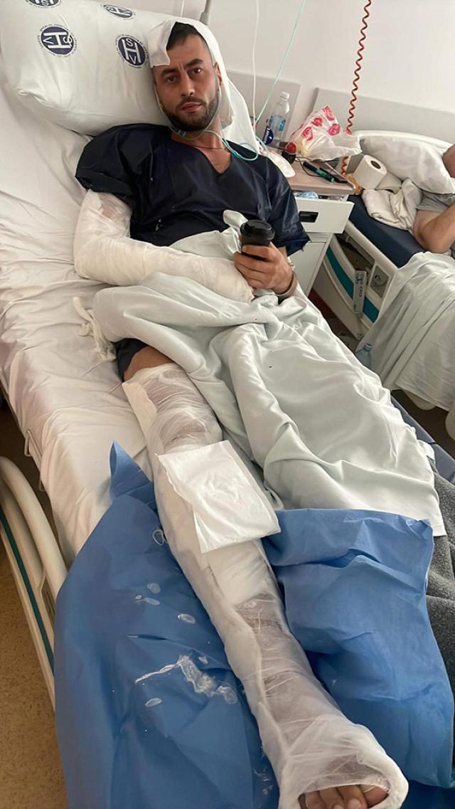 Cornel Marian Naida a fost internat în Spitalul Județean Suceava cu fracturi multiple și a fost operat până acum de două ori