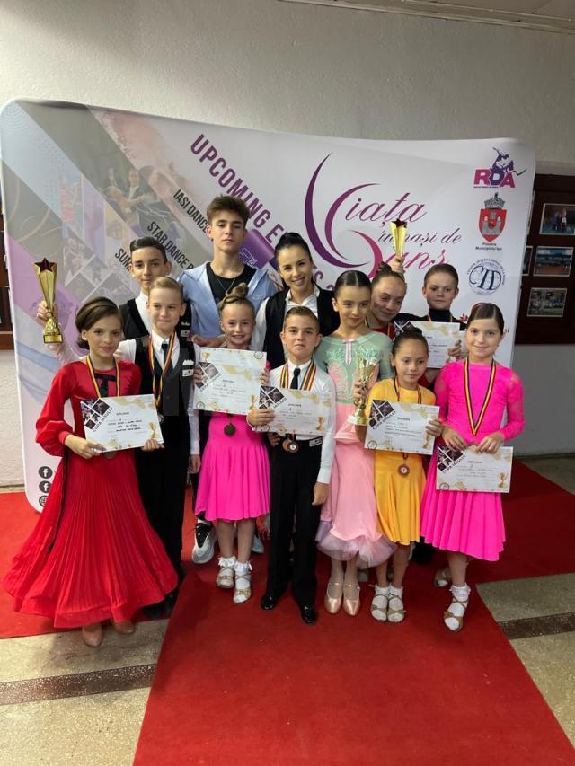 Suceveni premiați la o competiție cu peste 200 de perechi de dansatori din țară