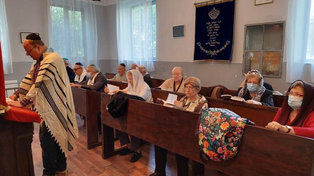 Rugăciunea de Roș Hașana, la Sinagoga Gah din Suceava