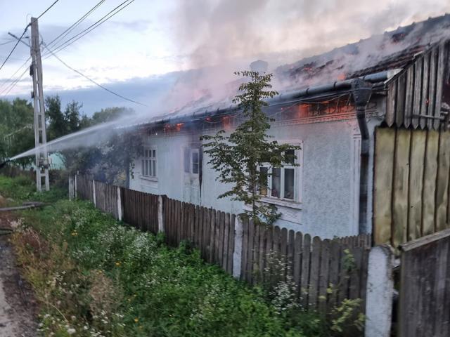 Cinci incendii în mai puțin de 24 de ore, în județul Suceava