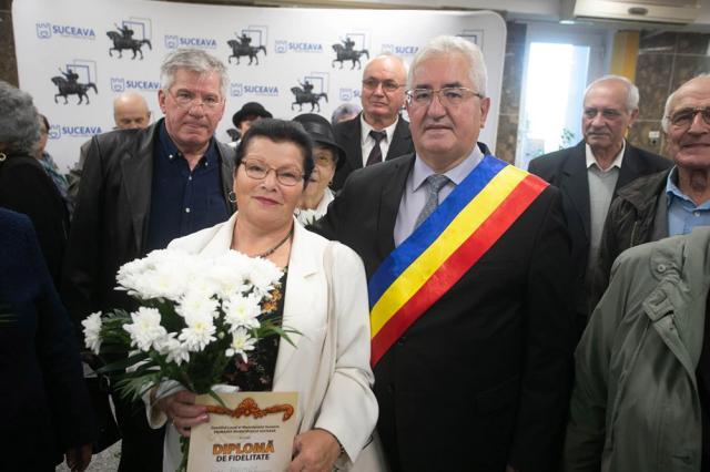 Încă 44 de „Cupluri de Aur” sărbătorite în municipiul Suceava