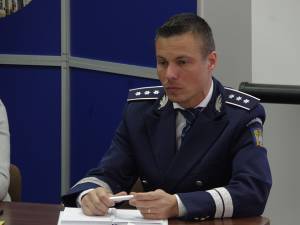 Comisarul-șef Ionuț Epureanu, purtătorul de cuvânt al Inspectoratului de Poliție Județean Suceava