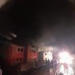 Patru gospodării, afectate de un puternic incendiu izbucnit în plină noapte