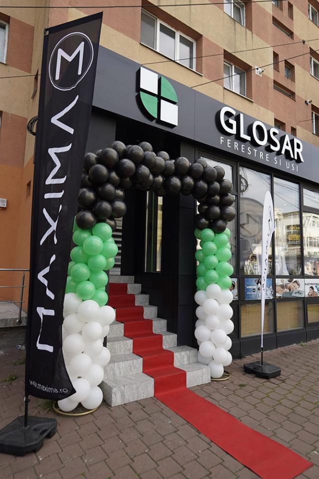 GLOSAR a inaugurat un nou showroom, în stația Bancă din municipiul Suceava