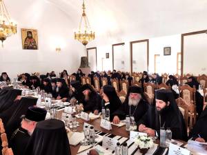 Sinaxă monahală a stareților și starețelor la Mănăstirea Putna Foto arhiepiscopia sucevei.ro