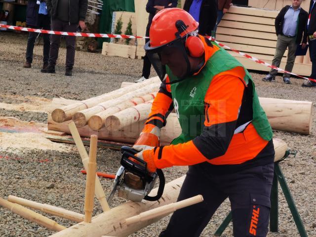 Castigatorul Concursului Național al Fasonatorilor Mecanici organizat de Ziua Forestierului 2022