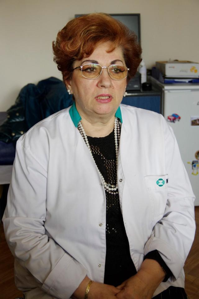 Secretarul general al Colegiului Medicilor Suceava, dr. Irina Badrajan