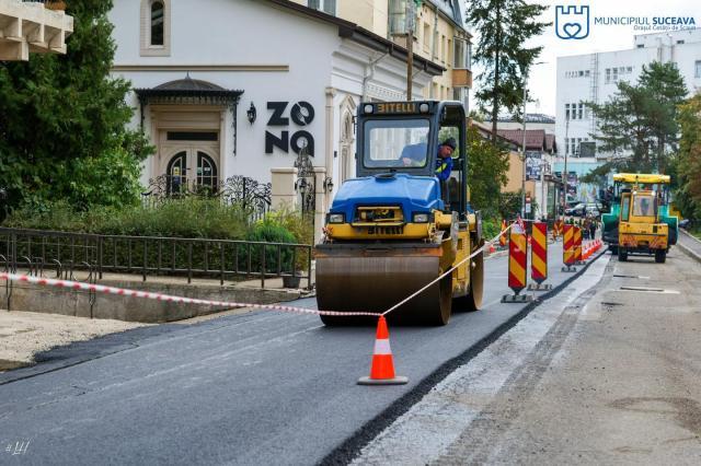 Strada Republicii a fost reabilitată și modernizată, inclusiv aleile care fac legătura cu strada Anastasie Crimca