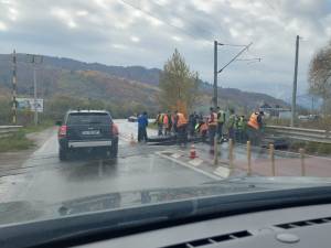 Lucrările la calea ferată au dat peste cap traficul