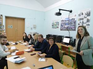 Activitate în cadrul Lectoratului de Limbă Română de la Cernăuți