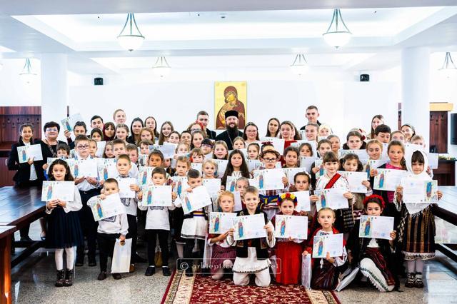 Festivitatea de premiere a câștigătorilor celei de-a doua ediții a Concursului național de recitare „Glas de copil – Maica Domnului, Darul lui Dumnezeu pentru oameni