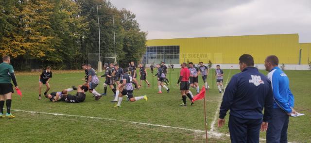 Tinerii rugbisti de la LPS Suceava au facut spectacol in primul meci jucat acasă, acum doua saptamani