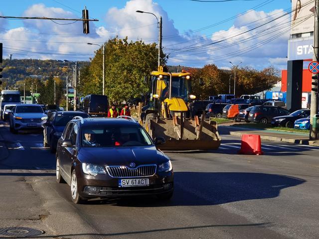 Modificări rutiere în intersecția de pe Calea Unirii, înainte de Orizont