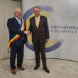 Primarul Sucevei, Ion Lungu, cu ambasadorul României în Cipru, Excelența Sa, Dan Mihalache
