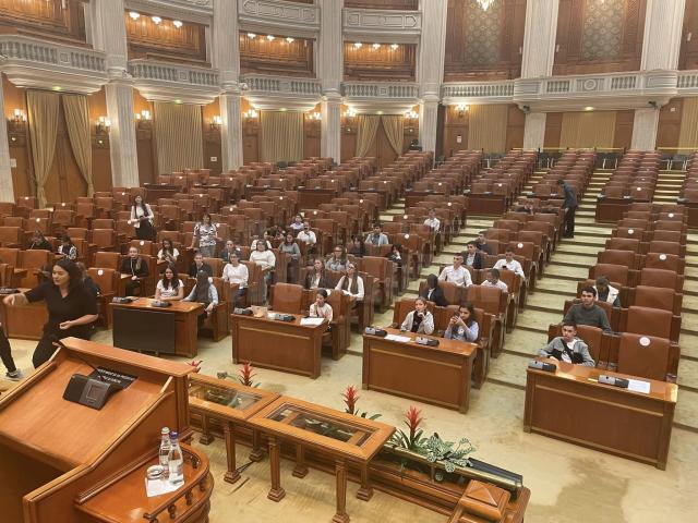 Parlamentarii PSD Șoldan, Bejinariu și Stan au finanțat o excursie la București pentru 50 de copii suceveni cu media 10 Sursa FB George Soldan