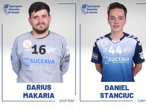 „Universitarii” Darius Makaria, Daniel Stanciuc şi Alex Dascălu au fost convocați la lotul național