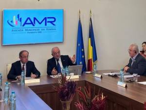 Primarul Sucevei, Ion Lungu, la discuțiile purtate la sediul Asociației Municipiilor din România 2