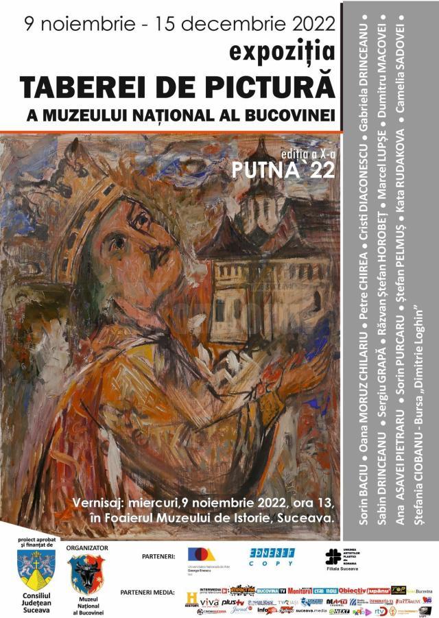 Expoziția celei de a X-a ediții a Taberei de Pictură a Muzeului Național al Bucovinei, la Muzeul de Istorie