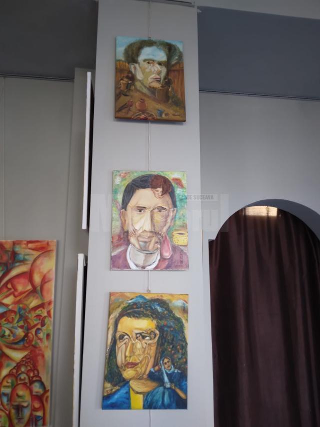 Lucrări semnate de trei artiști suceveni pot fi admirate la Galeria de Artă „Ion Irimescu” Suceava