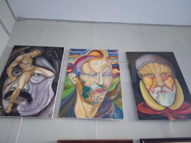 Lucrări semnate de trei artiști suceveni pot fi admirate la Galeria de Artă „Ion Irimescu” Suceava