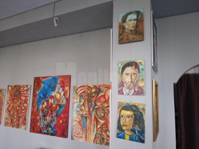 Lucrări semnate de trei artiști suceveni pot fi admirate la Galeria de Artă „Ion Irimescu” Suceava