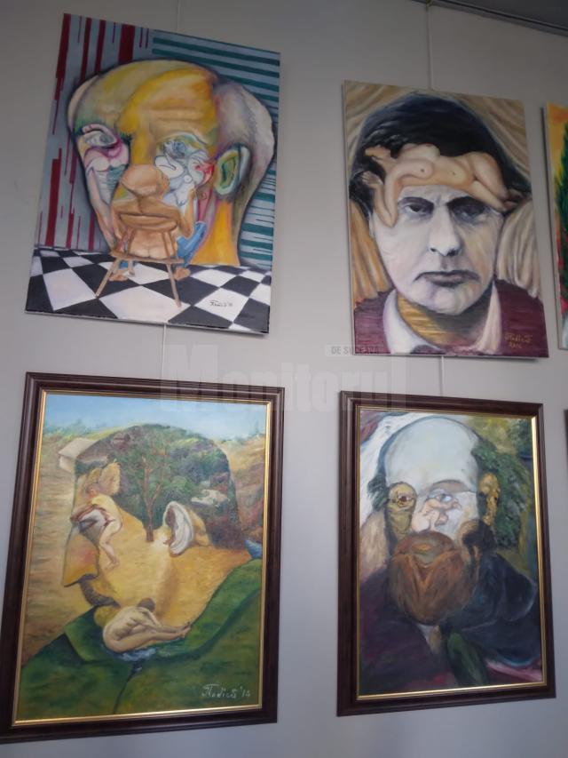 Lucrări semnate de trei artiști suceveni pot fi admirate la Galeria de Artă „Ion Irimescu” Suceava