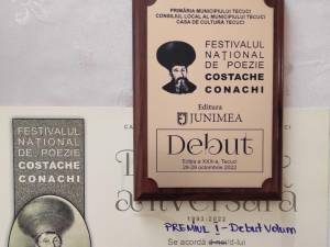 Premiul pentru debut acordat scriitorului Călin Dănilă în festival
