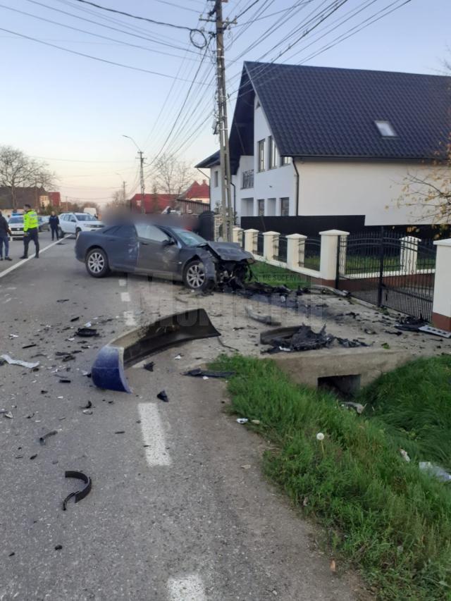 Accident grav,  la Vicovu de Sus