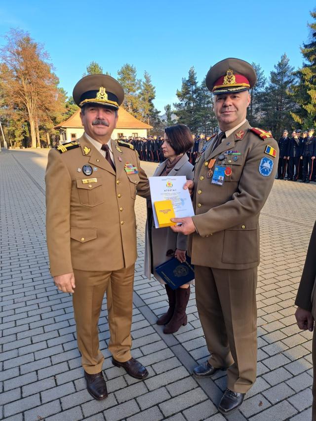 Distincții pentru elevii și profesorii Colegiului Militar din Câmpulung