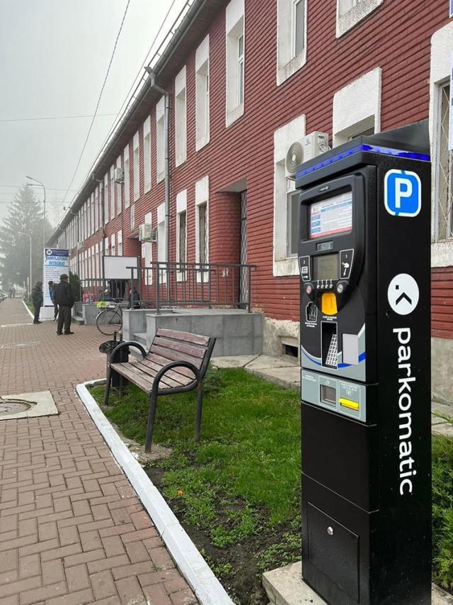 Parcometre moderne instalate pe raza municipiului Rădăuți
