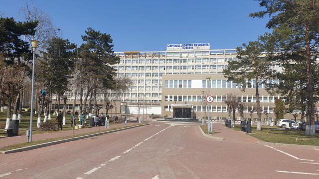 Bărbatul a fost dus în stare gravă la Spitalul Județean Suceava