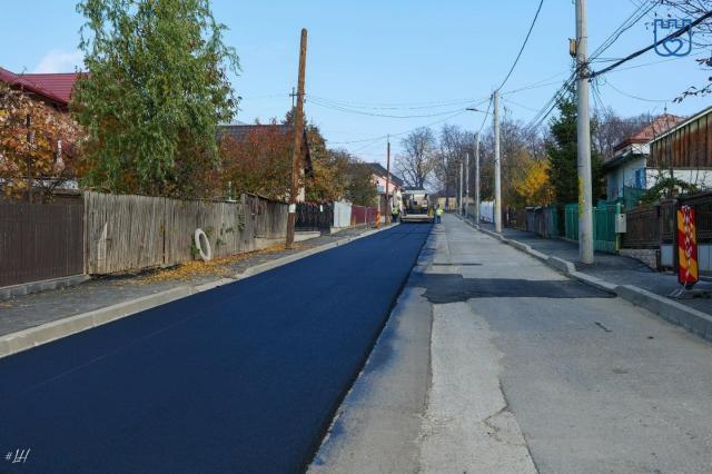 Lucrările de reabilitare și modernizare a străzii Ecaterina Teodoroiu, pe care se ajunge la Mănăstirea Teodoreni