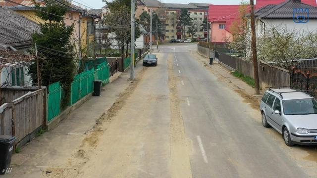 Lucrările de reabilitare și modernizare a străzii Ecaterina Teodoroiu, pe care se ajunge la Mănăstirea Teodoreni