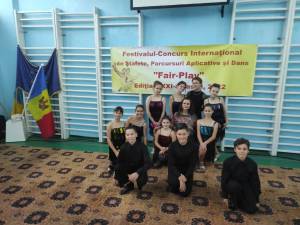 Formația de dans „Adalis” de la Palatul Copiilor a câștigat două locuri I la Festivalul-Concurs Internațional de Ștafete, Parcursuri Aplicative și Dans „Fair-Play”