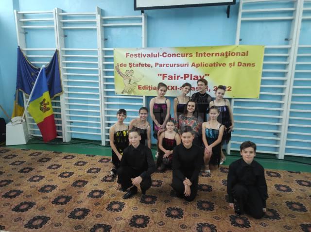 Formația de dans „Adalis” de la Palatul Copiilor a câștigat două locuri I la Festivalul-Concurs Internațional de Ștafete, Parcursuri Aplicative și Dans „Fair-Play”