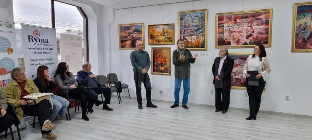 Tablourile realizate de artistul Ștefan Șerban pot fi admirate la Galeria Zamca, până pe 14 noiembrie