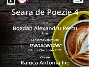 Poetul Bogdan Alexandru Petcu, invitat vineri la o Seară de Poezie