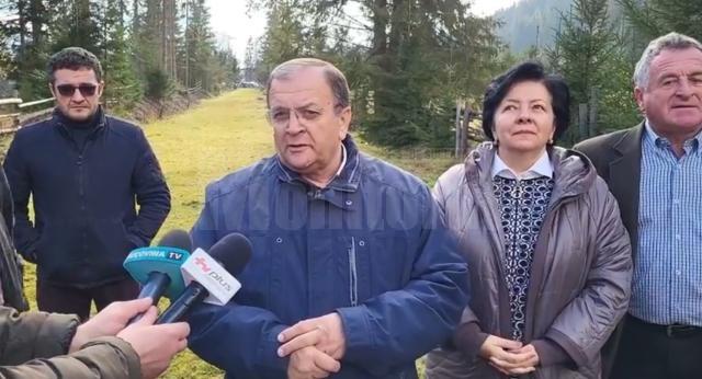 Flutur a semnat contractul de lucrări pentru modernizarea drumului Izvoarele Sucevei - Șepit
