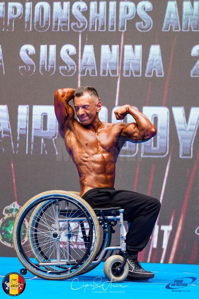 Medalie de bronz pentru un sucevean, la Campionatul Mondial de Culturism și Fitness din Spania