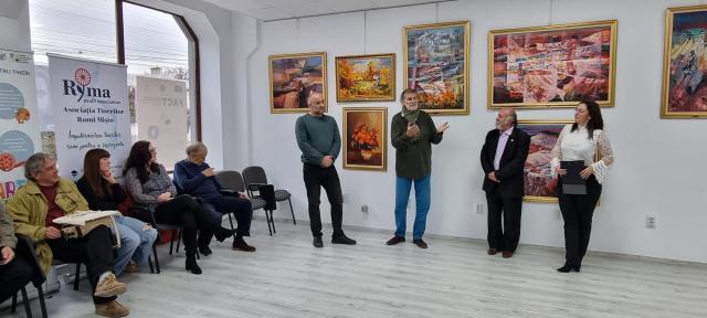 Tablourile realizate de artistul Ștefan Șerban pot fi admirate la Galeria Zamca, până pe 14 noiembrie