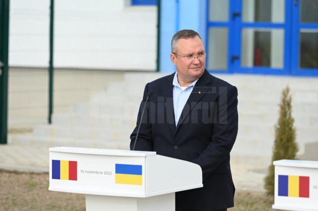 Nicolae Ciucă a anunțat de la Vicovu de Sus că măsurile din programul "Sprijin pentru România" vor continua și anul viitor