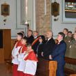 Invitații au mers în biserică la liturghie