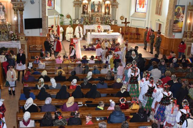 Liturghia din biserica din Solonețu Nou