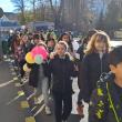 Peste 70 de elevi de la mai multe școli din Gura Humorului, printre care și copii și tineri din sistemul de protecție, au participat la un marș al bucuriei