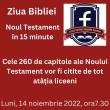 Liceenii de la Filadelfia au citit tot Noul Testament în mai puțin de 15 minute