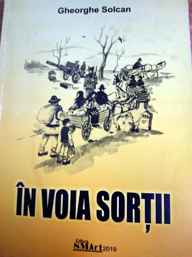 „În voia sorții”, volum semnat de profesorul și scriitorul humorean Gheorghe Solcan