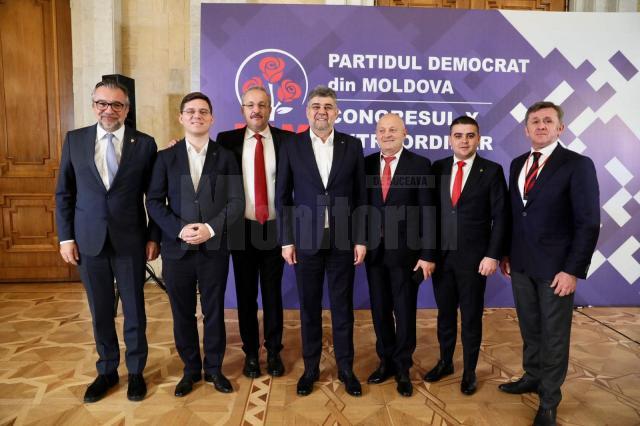 Deputatul Gheorghe Șoldan a făcut parte din delegația conducerii PSD la Congresul Partidului Democrat din Republica Moldova