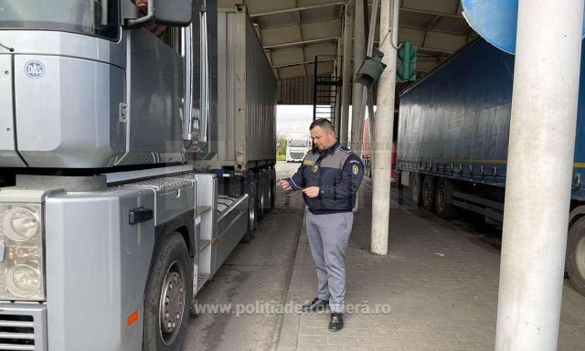Ucrainean prins la intrarea în România cu un permis de conducere nepotrivit